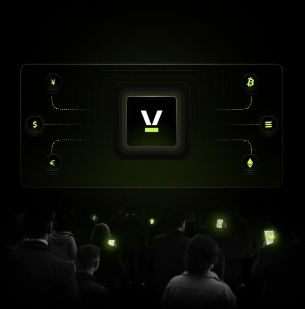 Crowd looking at trading charts